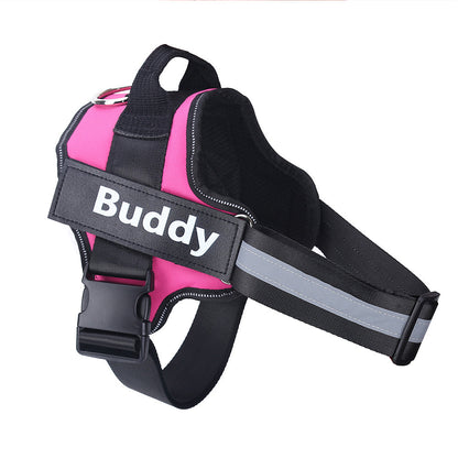 dog harness with name