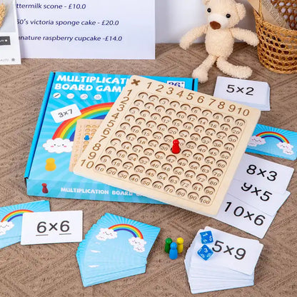 Multiplication Wooden Board