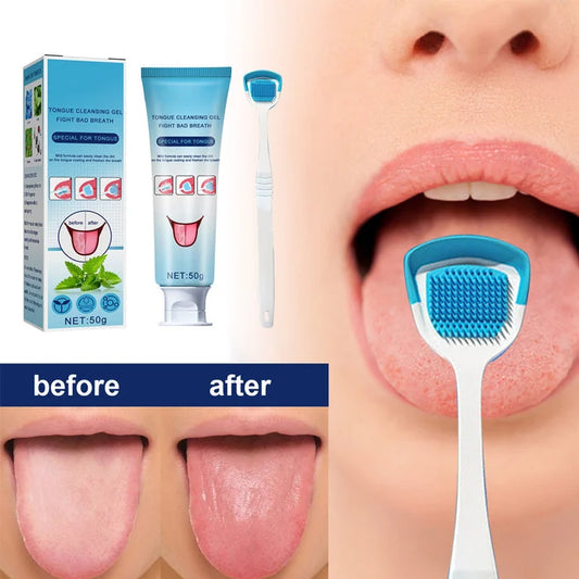 Probiotic Tongue Cleaning Gel Set