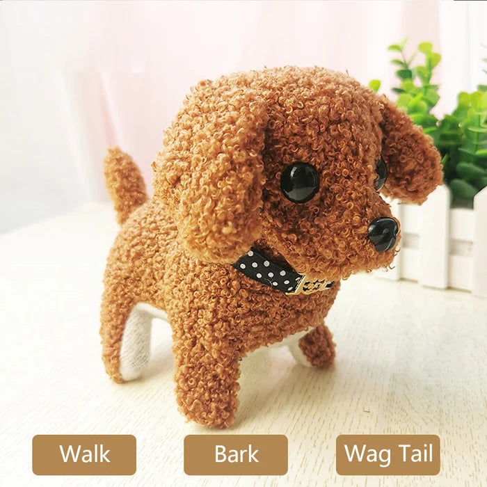 Electronic Interactive Plush Puppy Toy