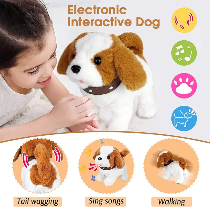 Electronic Interactive Plush Puppy Toy